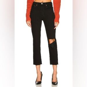 Re/Done • 70s Stove Pipe Jean